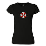 Resident Evil - Umbrella Siyah Kadın Tshirt