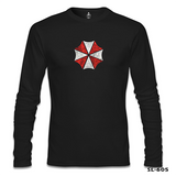 Resident Evil - Umbrella Siyah Erkek Sweatshirt