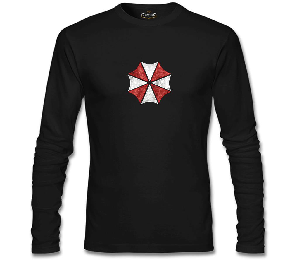 Resident Evil - Umbrella Siyah Erkek Sweatshirt