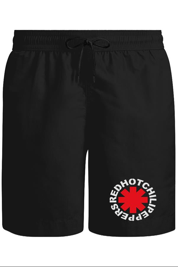 RHCP - Logo Unisex Siyah Şort