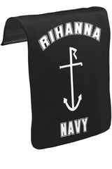 Rihanna Navy Unisex Siyah Tak-Çıkar Postacı Çanta Kapağı CK-571