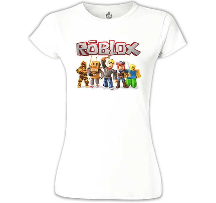 Roblox - Macera Beyaz Kadın Tshirt