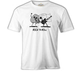 Rock'n Roll Stars White Men's T-Shirt