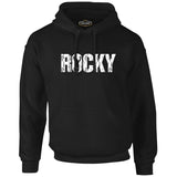 Rocky - Win Siyah Erkek Fermuarsız Kapşonlu