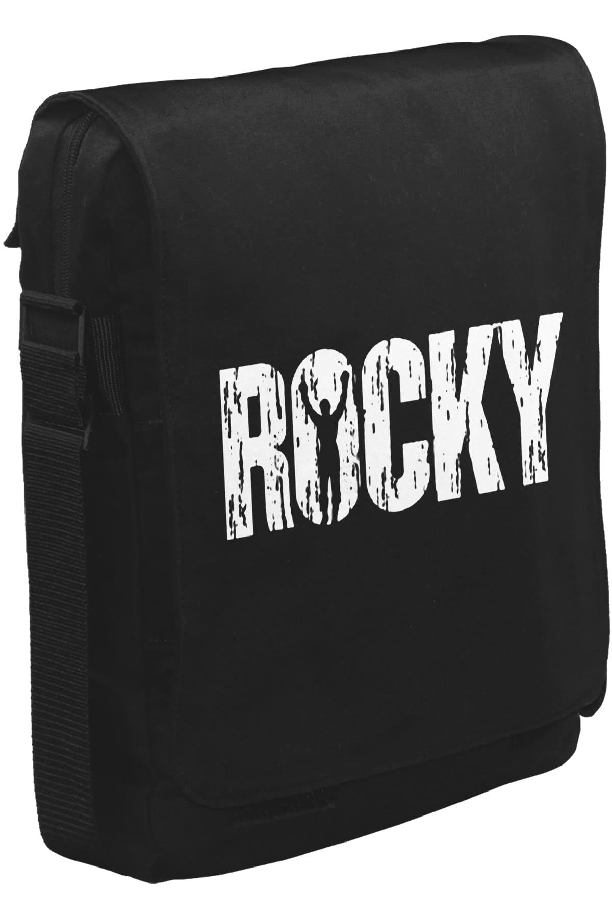 Rocky - Win Unisex Black Messenger Bag 