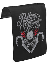 Rolling Thunder Unisex Siyah Tak-Çıkar Postacı Çanta Kapağı CK-1005
