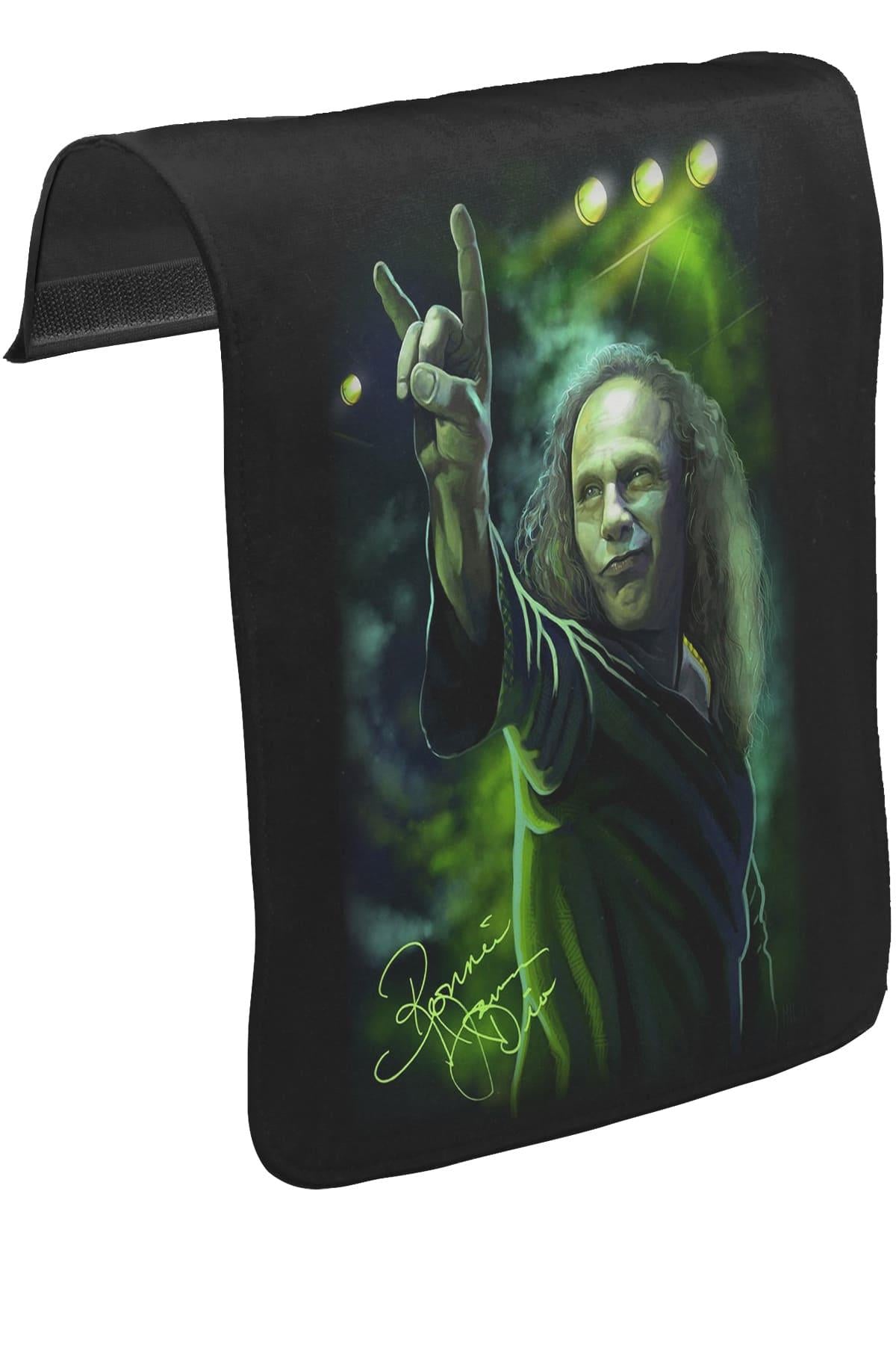 Ronnie James Dio Unisex Black Snap-On Messenger Bag Cover CK-1007 