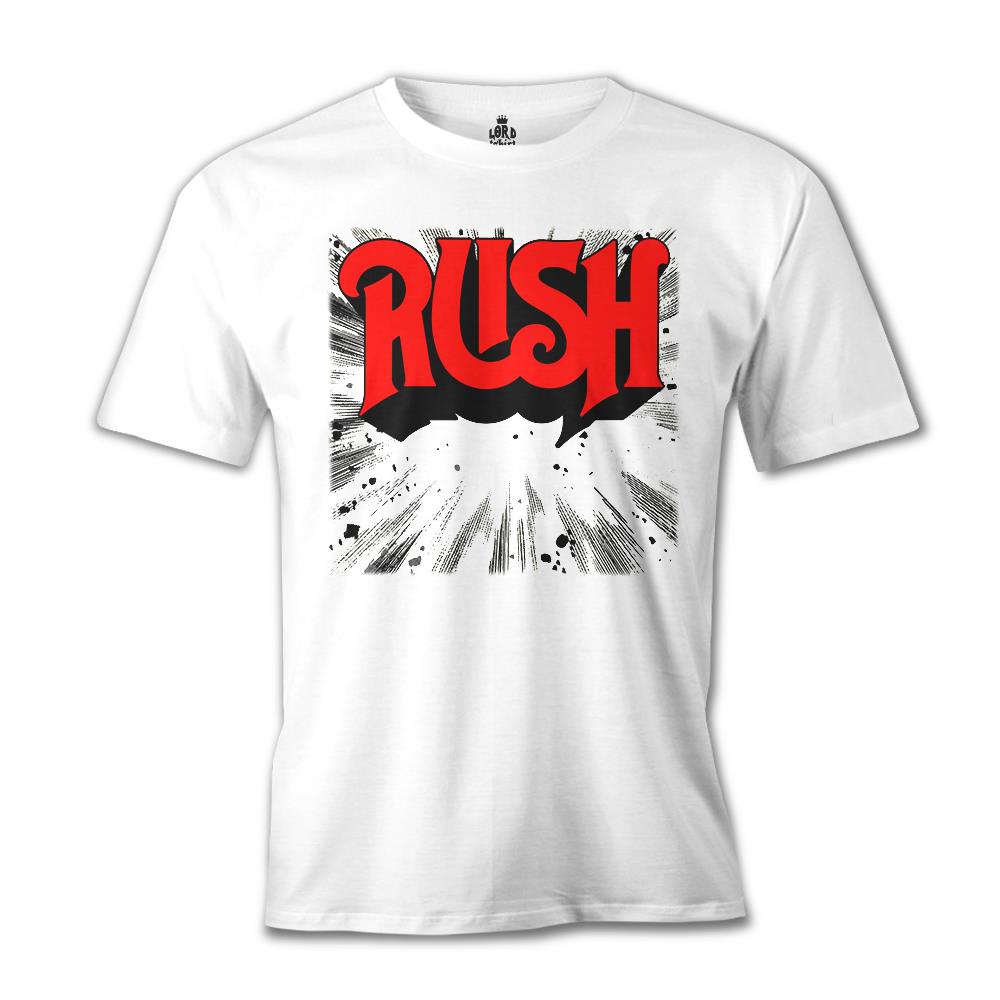Rush White Men's Tshirt