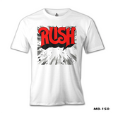 Rush Beyaz Erkek Tshirt