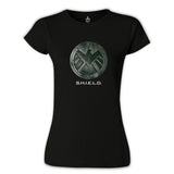 S.H.I.E.L.D Siyah Kadın Tshirt