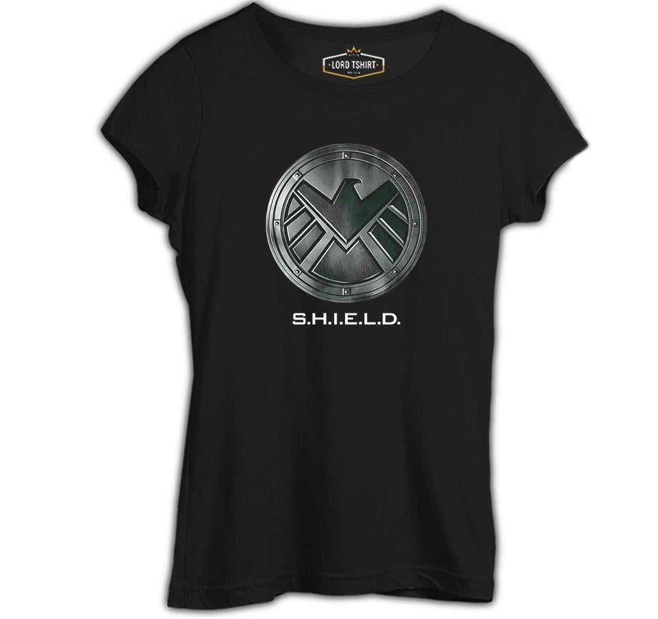 SHIELD Black Women's Tshirt