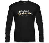 Sabaton - Logo Siyah Erkek Sweatshirt