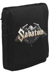 Sabaton - Logo Unisex Siyah Postacı Çanta