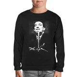 Salvador Dali Black Kids Sweatshirt