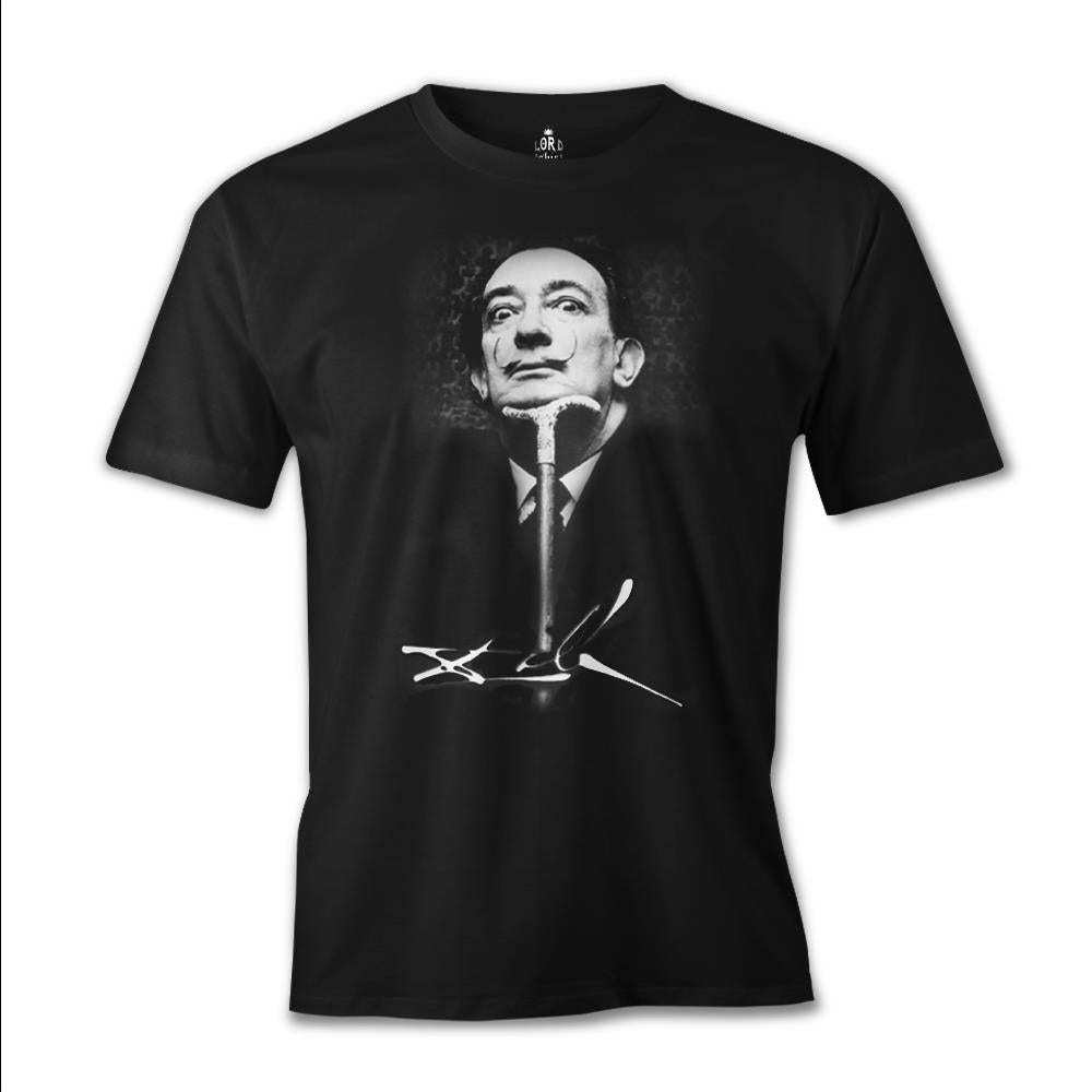 Salvador Dali Black Men's Tshirt