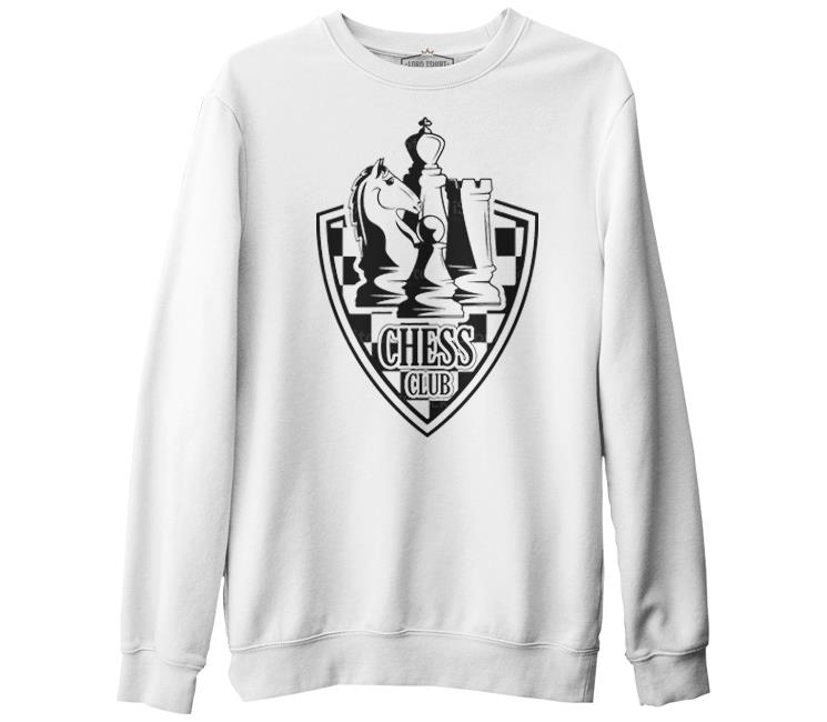 Chess - Arma White Men's Thick Sweatshirt