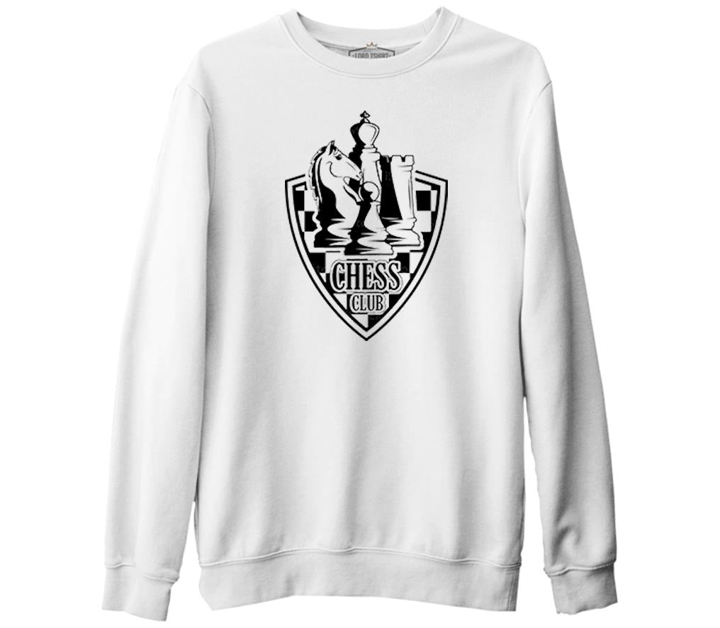 Chess - Arma White Men's Thick Sweatshirt