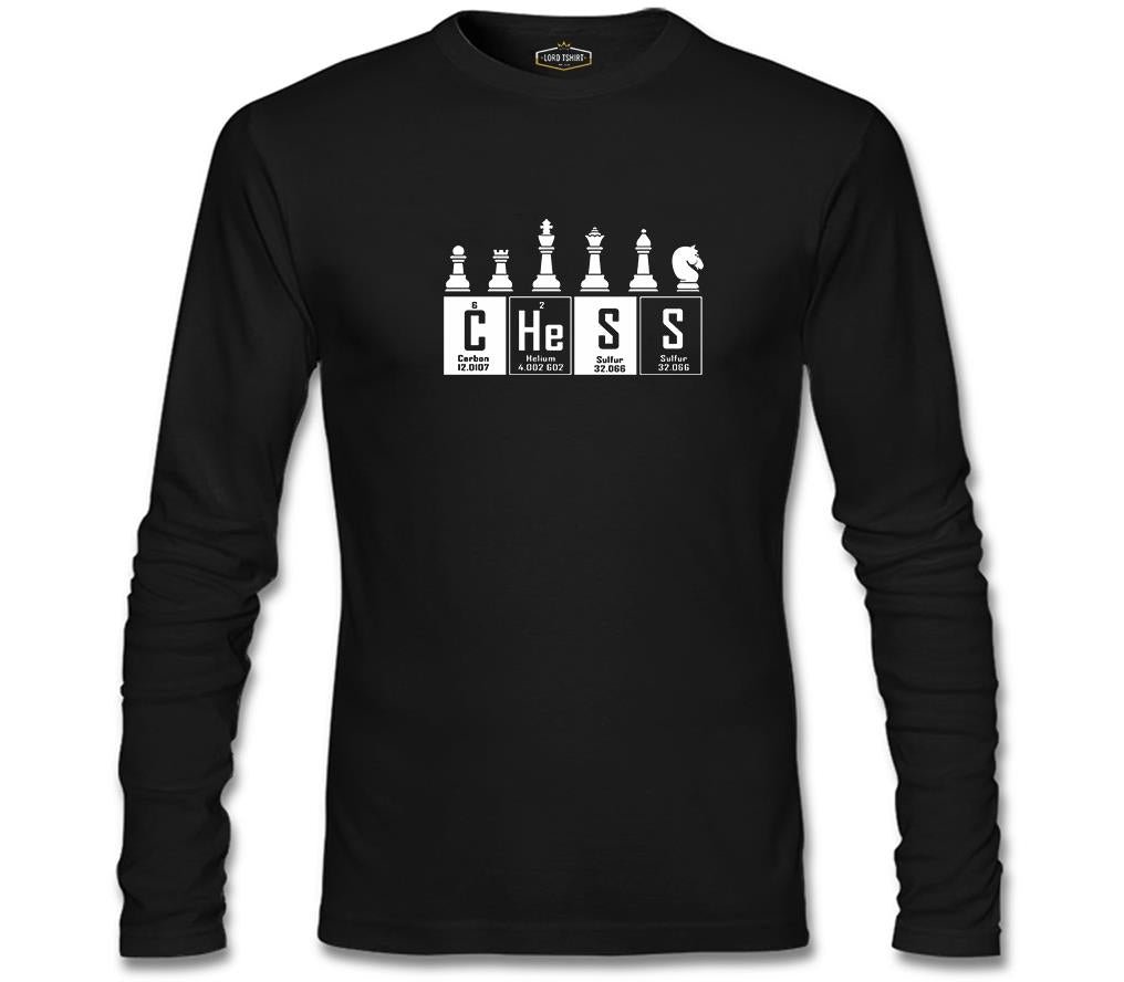 Chess - Elements Black Men's Sweatshirt