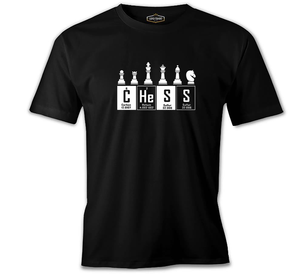 Chess - Elements Black Men's Tshirt