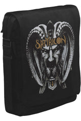 Satyricon Unisex Siyah Postacı Çanta