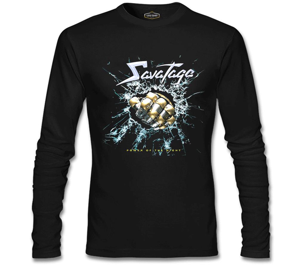 Savatage - Power of the Night Black Men's Sweatshirt
