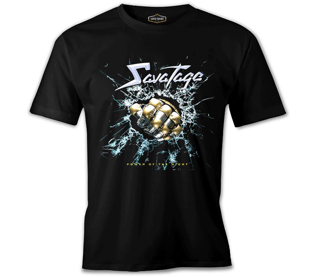 Savatage - Power of the Night Black Men's Tshirt