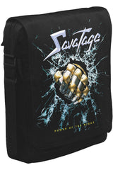 Savatage - Power of the Night Unisex Siyah Postacı Çanta