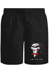 Saw - Testere Oyun Unisex Siyah Şort