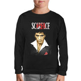 Scarface Black Kids Sweatshirt