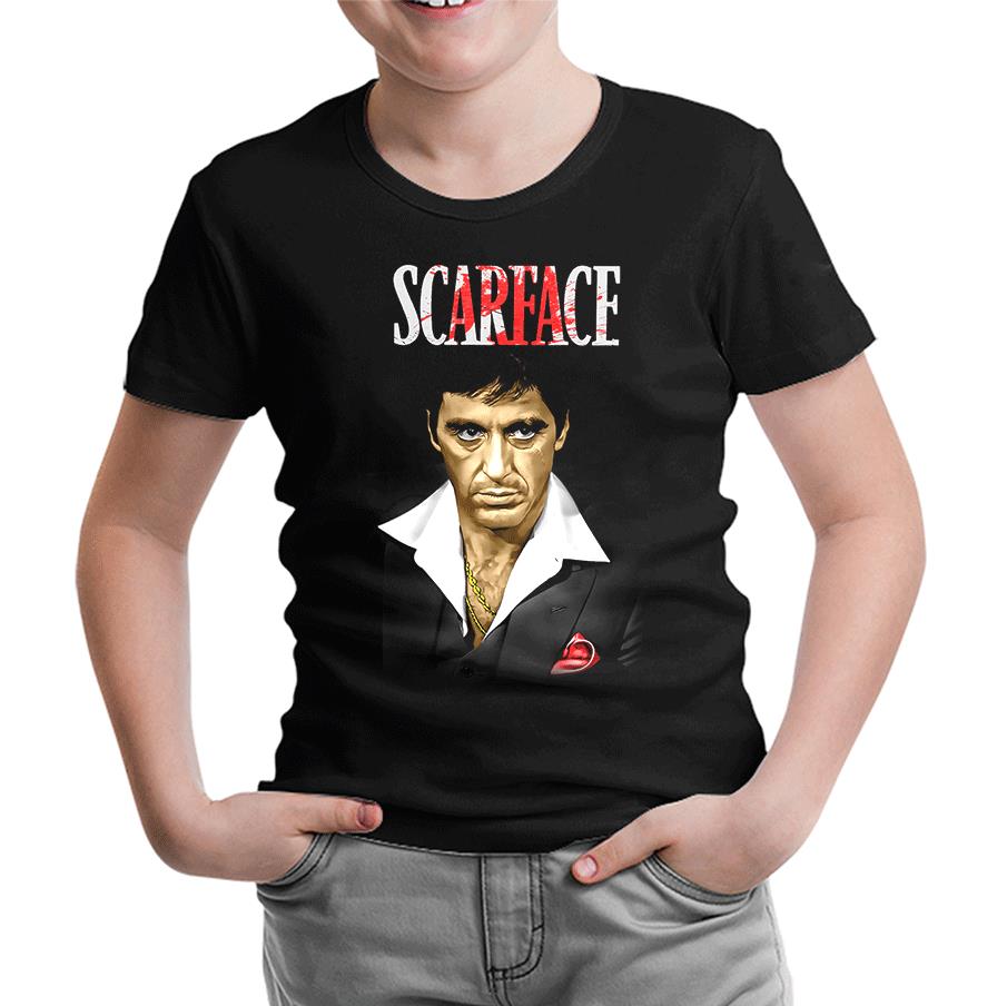 Scarface Siyah Çocuk Tshirt