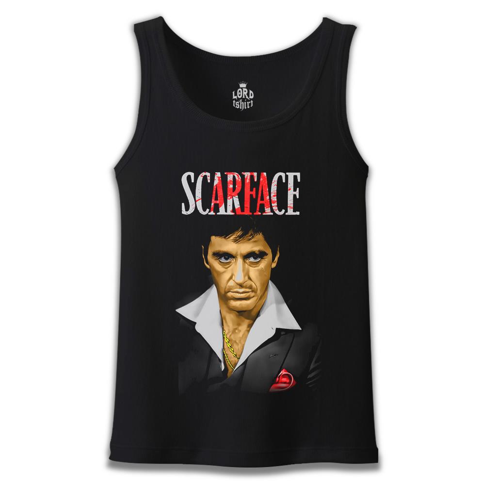 Scarface Siyah Erkek Atlet