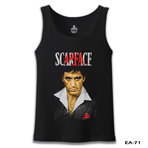 Scarface Siyah Erkek Atlet