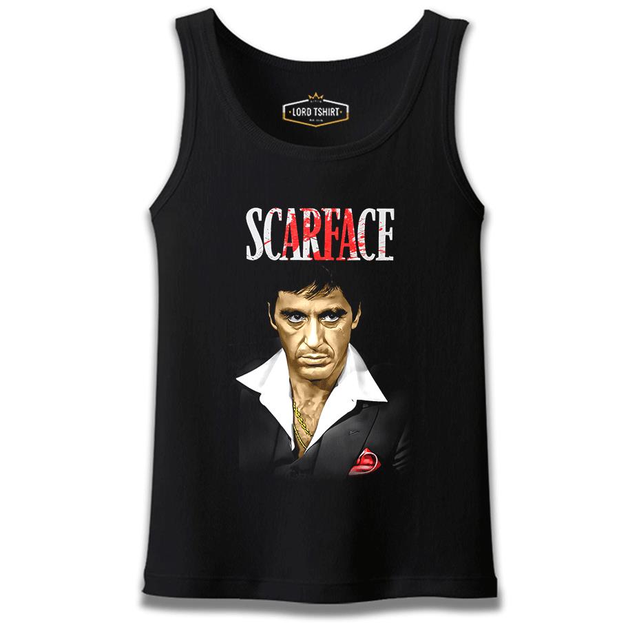 Scarface Siyah Erkek Atlet
