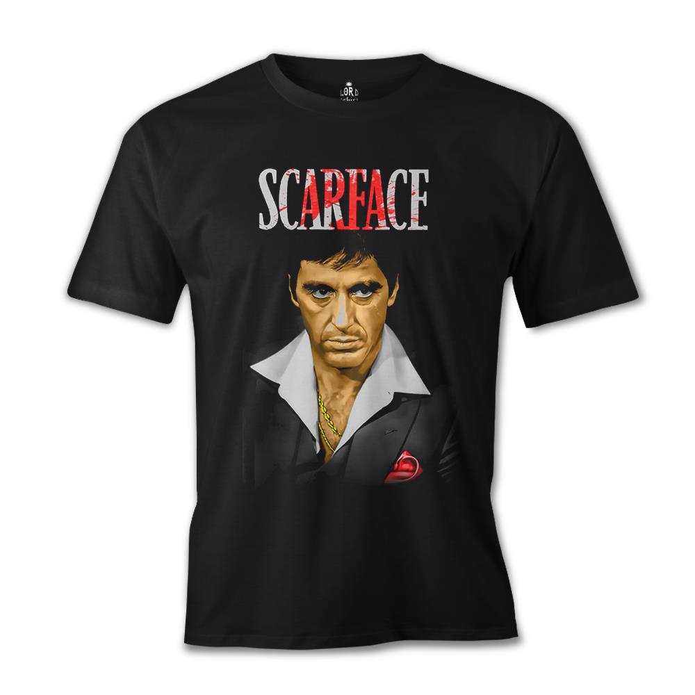 Scarface Siyah Erkek Tshirt