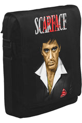 Scarface Unisex Siyah Postacı Çanta