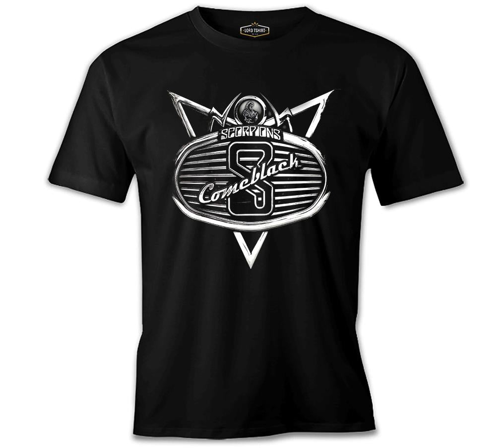 Scorpions - Come Black Siyah Erkek Tshirt