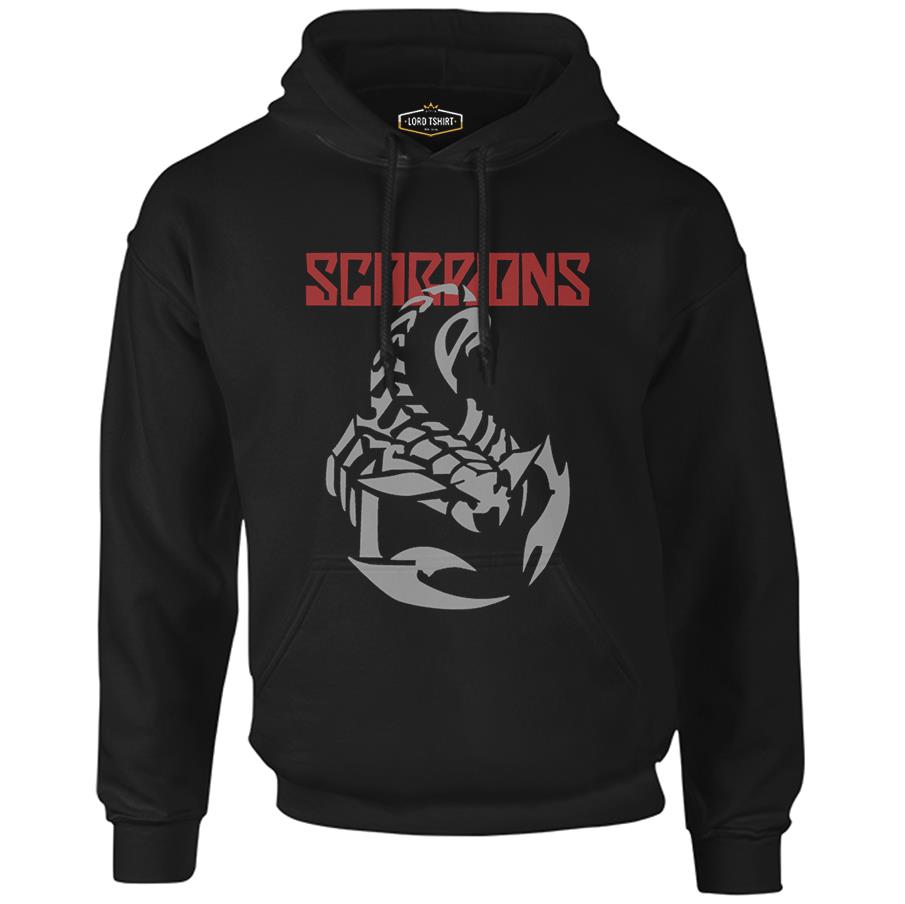 Scorpions - Scorpion Black Men's Zipperless Hoodie
