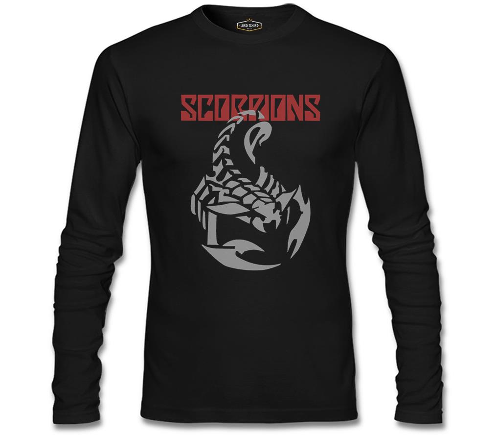 Scorpions - Scorpion Siyah Erkek Sweatshirt