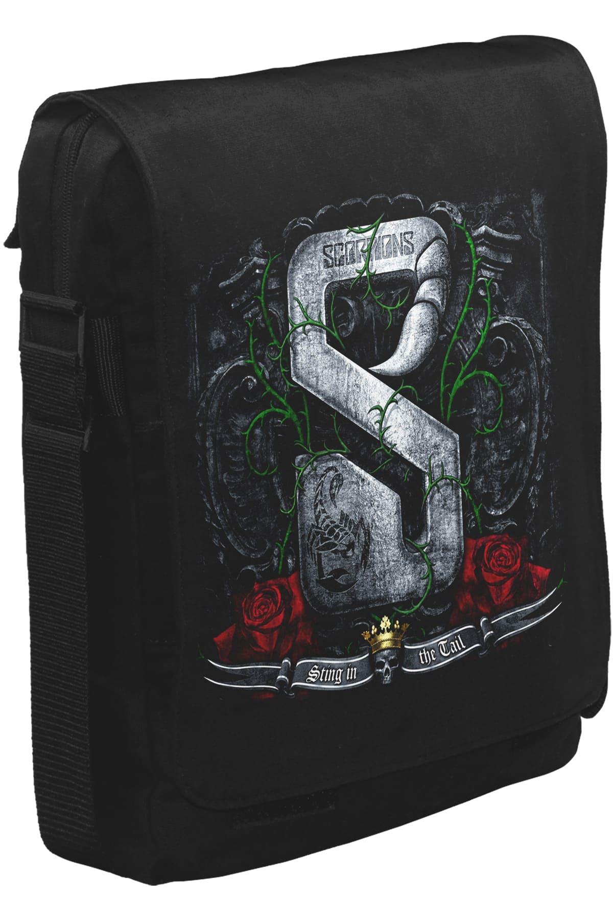 Scorpions - Sting in the Tail Unisex Siyah Postacı Çanta