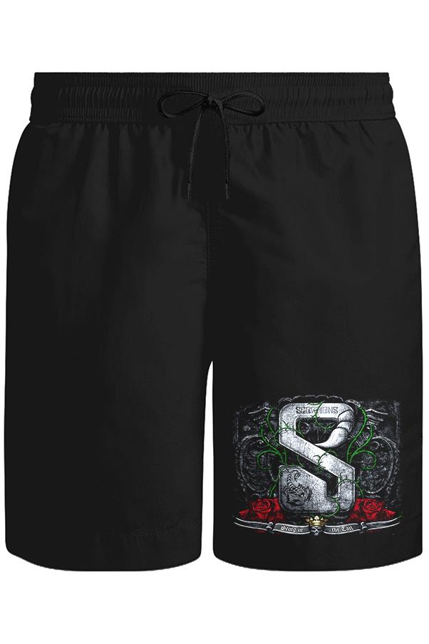 Scorpions - Sting in the Tail Unisex Siyah Şort