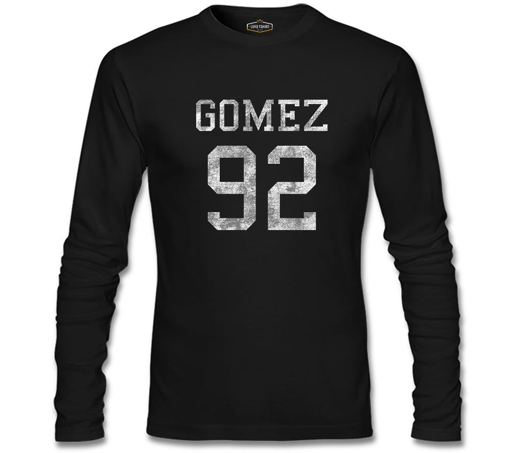 Selena Gomez - 92 Black Men's Sweatshirt