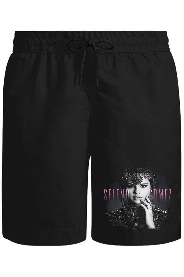Selena Gomez - Stars Dance Unisex Siyah Şort