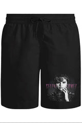 Selena Gomez - Stars Dance Unisex Siyah Şort