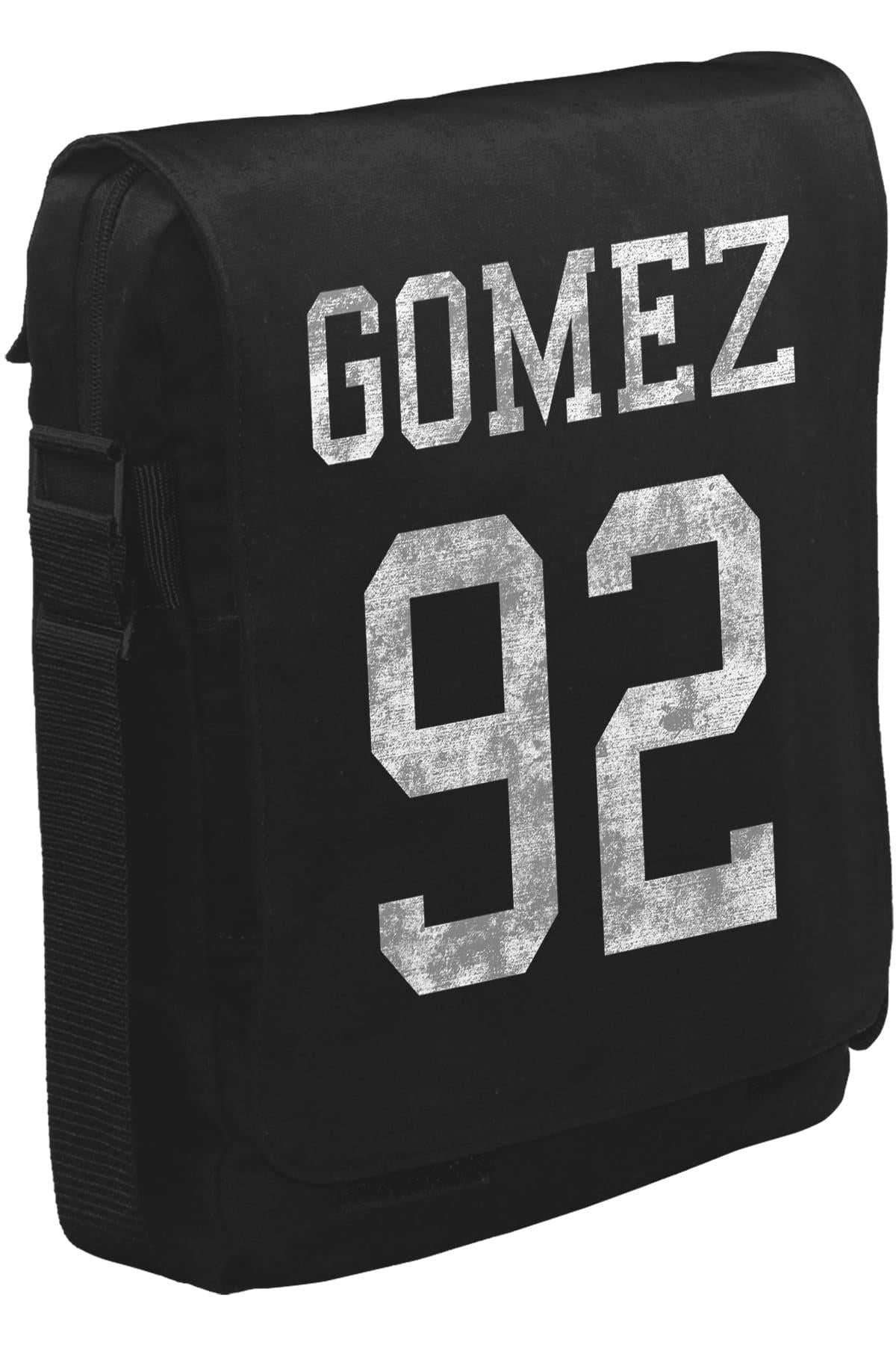 Selena Gomez Unisex Siyah Postacı Çanta