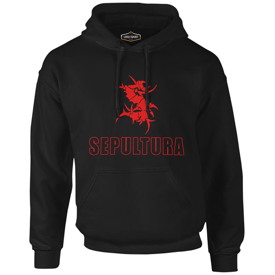 Sepultura Black Men's Zipperless Hoodie