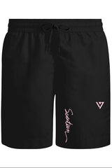 Seventeen - Logo Unisex Siyah Şort