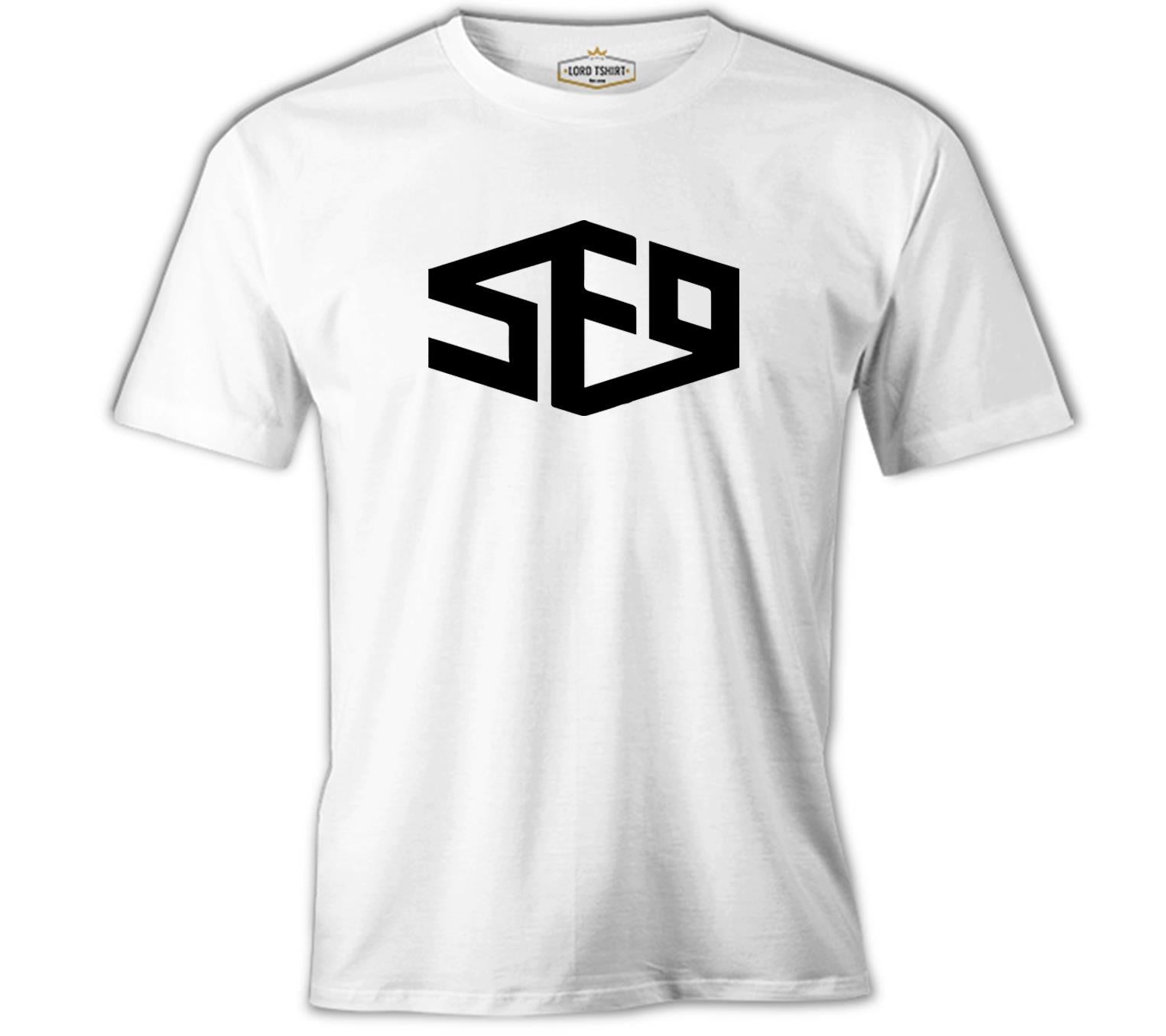 SF9 - Logo White Men's Tshirt 