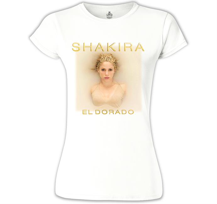 Shakira - Nada Beyaz Kadın Tshirt