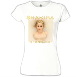 Shakira - Nada Beyaz Kadın Tshirt
