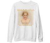 Shakira - Nada Beyaz Kalın Sweatshirt